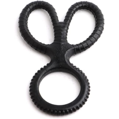 Elastic Silicone Triangular Penis Ring for Delayed Ejaculation, Extreme SM, and Enhanced Pleasure for Men 2