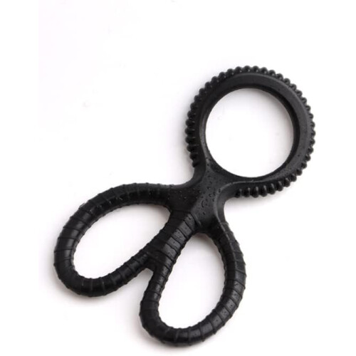 Elastic Silicone Triangular Penis Ring for Delayed Ejaculation, Extreme SM, and Enhanced Pleasure for Men 1