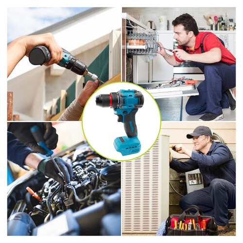 Power Drill Cordless Drill 20V Electric Power Drill Handheld 2