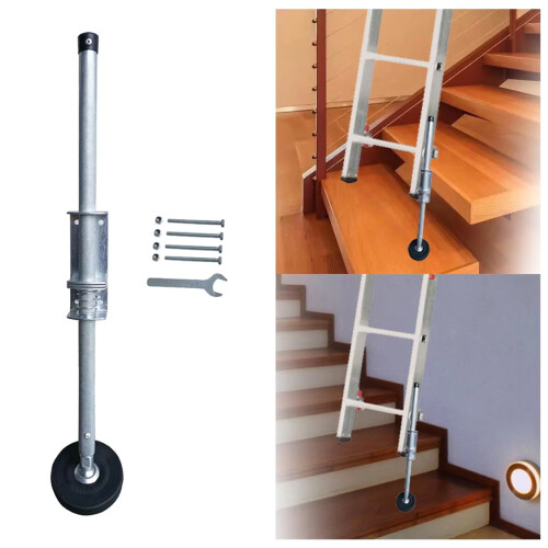 Extendable Ladder Stabilizer Legs Adjustable-Folding Ladders 2