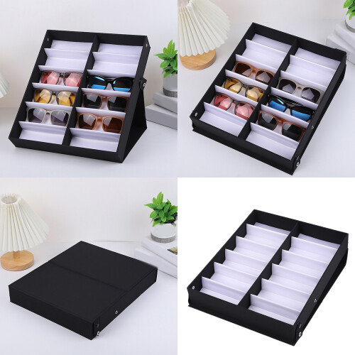 Velvets Lined Eyewears Box Compacts Eyewears Organizers Space 1