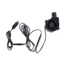 Speed Adjustment Blower Fan 7530 BBQ Fan Air Blower with 280cm