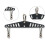 Double to Single D Handle Cable Pulley System Adaptor for Pull 5