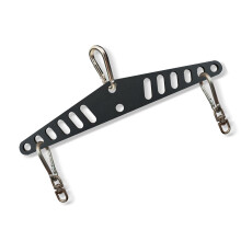 Double to Single D Handle Cable Pulley System Adaptor for Pull