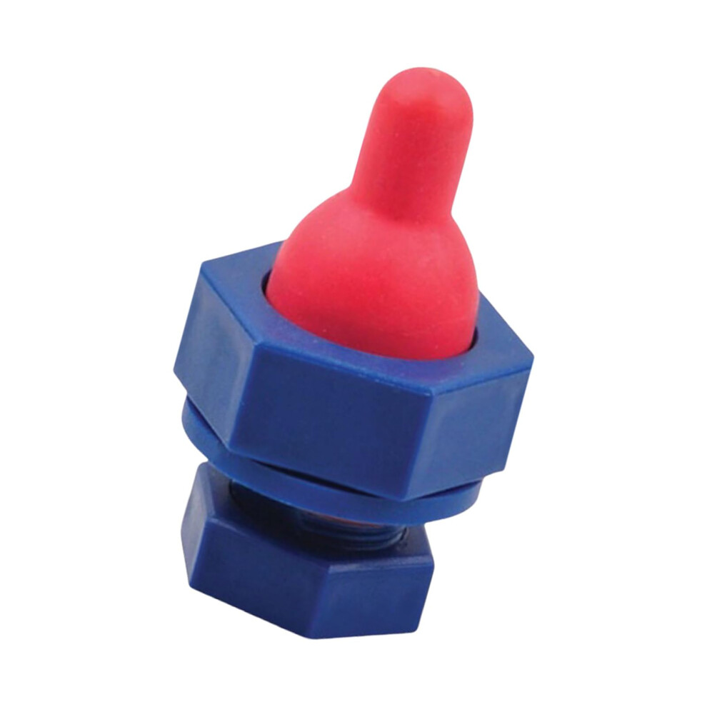 Soft Rubber Lamb Feeding Pacifier with Chew Resistant Nipple and Fixed Base for Cows and Goats