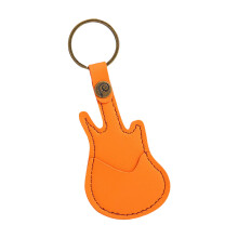 Guitar Pick Storage Bag Electric Guitar Pick Holder Keychain Case for Home Stage Use Compact Durable Design
