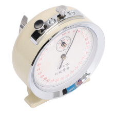 Sport-Timer Mechanischer Stoppuhr 0,2 s Rundes Zifferblatt zum Laufen Radfahren J01205