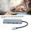 Hub USB-C a 4 porte USB 3.0 5 Gbps, lega di alluminio 3