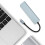 Hub USB-C a 4 porte USB 3.0 5 Gbps, lega di alluminio 13