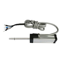 Linear Potentiometer Position Sensor 10-300mm Displacement Transducer with Built-in Spring and Hole, Color 15mm