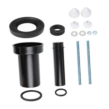 Toilet Tank Connector Set Type C For Wall Mounted Drain Pipe And Flush System
