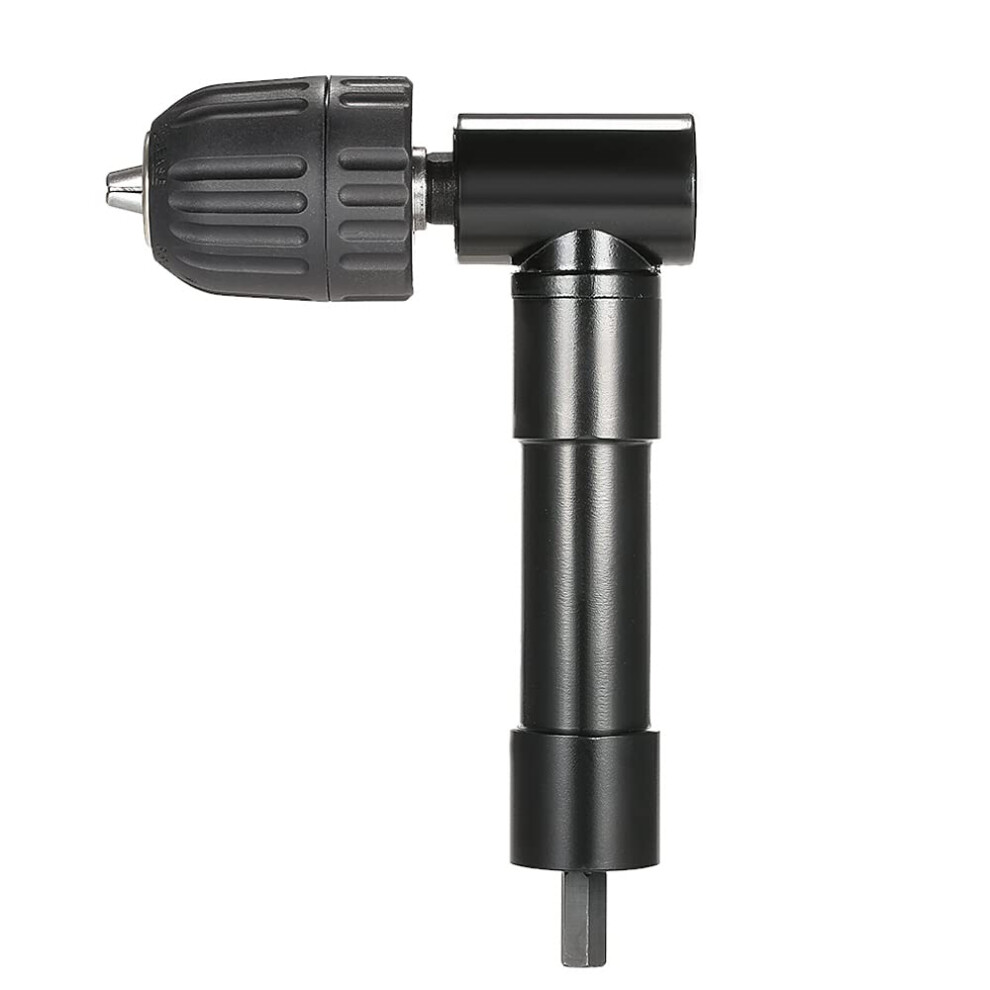 10Mm Keyless Chuck Right Angle Cordless Drill Attachment 0.8-10Mm 3/8" Chuck For Tight Spaces Easy Operation 6038364310255