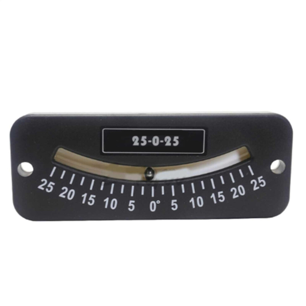 Marine Inclinometer - Professional Portable Tilt Measurement Tool For Navigation, Skiing, Hiking, Rv, And Construction, 25-0-25 Range 6447073598272
