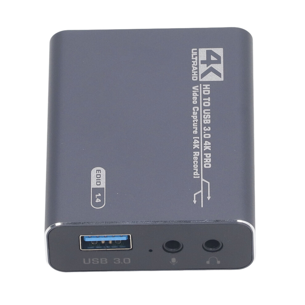 4K Video Capture Card Usb3.0 Hd Multimedia Interface For Ps5, Xbox, Pc 4911348911940