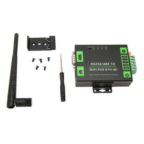RS232 RS485 to WiFi POE Ethernet Serial Server