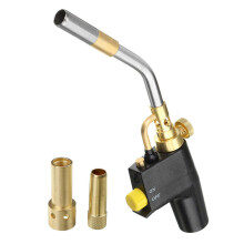 TS8000 Mapp Gas Torch with Brass Trigger, High Intensity Adjustable Propane Flame, Ideal for Welding and Soldering