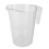 Klarer 2000ml-Messbecher mit Kippöffnung, stapelbar 14