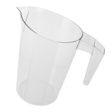 Clear-Scale misurino graduato da 2000 ml, impilabile e inclinabile