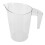 Klarer 2000ml-Messbecher mit Kippöffnung, stapelbar 13