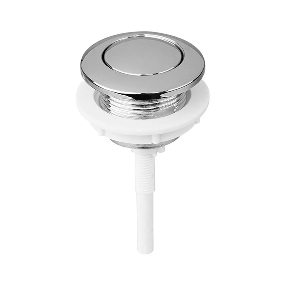 Toilet Flush Button 38Mm Single Flush Push Button Water Tank Accessory Compatible With Standard Toilets 9084446853193
