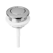 Toilet Flush Button 36mm Single Flush Push Button for Bathroom Water Tank Water Saving Replacement Switch