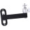 Modern Ceiling Mount Projector Bracket 17.5cm for Bedroom, Adjustable, Versatile, Compatible with Most Projectors 3
