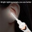 Set mini spatole auricolari con LED, 200 mAh, ABS bianco 6