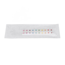 Patch di perle di cristallo per orecchie - 20 fogli, Dimensione patch