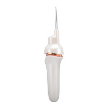 Set mini spatole auricolari con LED, 200 mAh, ABS bianco