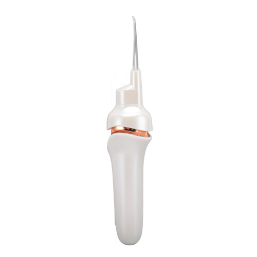 Set mini spatole auricolari con LED, 200 mAh, ABS bianco