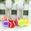 Mini Tennis Ball Key Chain Key Ring Decoration 7
