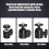 Adjustable Projector Mount Stand for Small Projectors, Aluminum Ceiling Wall Bracket, 20cm Head, Model 20-A 4