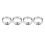 76mm/3inch Aluminium Universal Car Cold Air 6