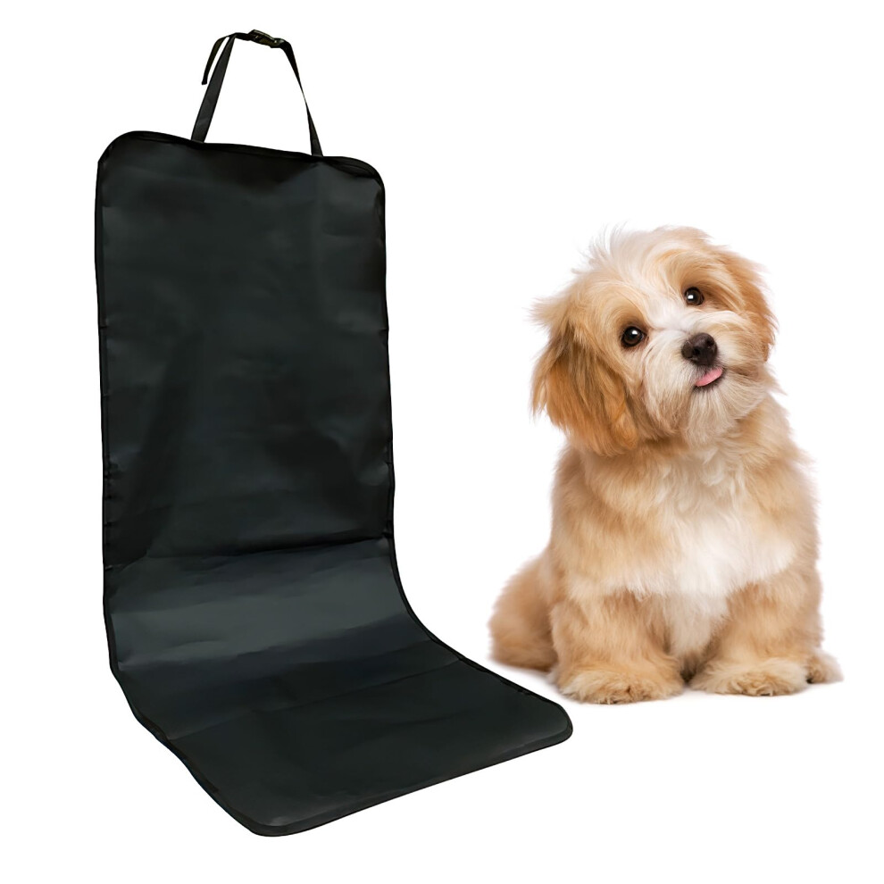 Car Seat Covers For Dogs, Waterproof Scratchproof Nonslip Oxford Cloth Protector, Universal Hammock Style For Back Seats Black 6447073599644