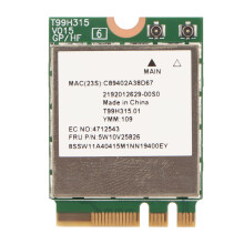 for MT7922 WiFi 6E Wireless Card NFA765 Chip