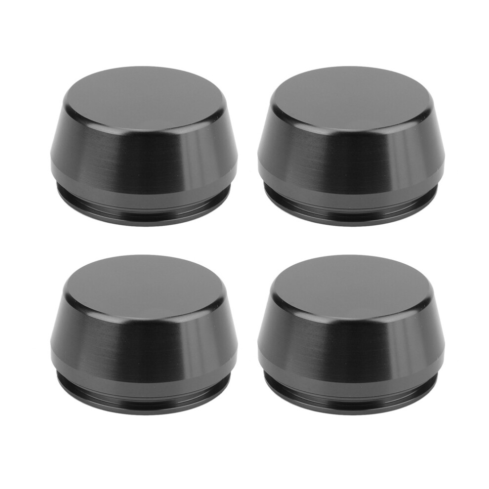 4Pcs 56Mm/2.2In Universal Wheel Rim Center Cap Hub Black 8320539097145