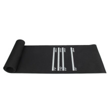 (Default) Rubber Dartboards 300x62cm for Pub Club with 4 Throwing Distances and Dart Mat