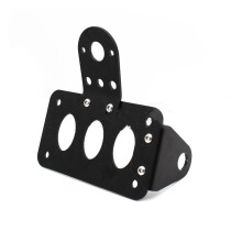 Motorbike Registration Plate Holder For Sportster Bobber Chopper Side Mount Tail Light With License Plate Bracket Type A
