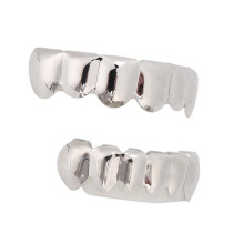 Glänzendes Brass-Hip-Hop-Requisiten-Accessoire für Halloween-Geschenk, Gold/Silber/Schwarz