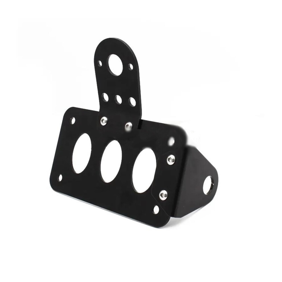 Motorcycle License Plate Holder Tail Tidy Universal Side Mount Bracket For Sportster Bobber Chopper Rear Assembly Light 6447073599873