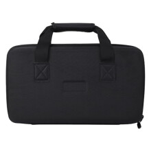 DJ Controller Storage Bag, Hard Protective Case for Double Channel DJ Controllers, Travel-Friendly, Durable Material, Black