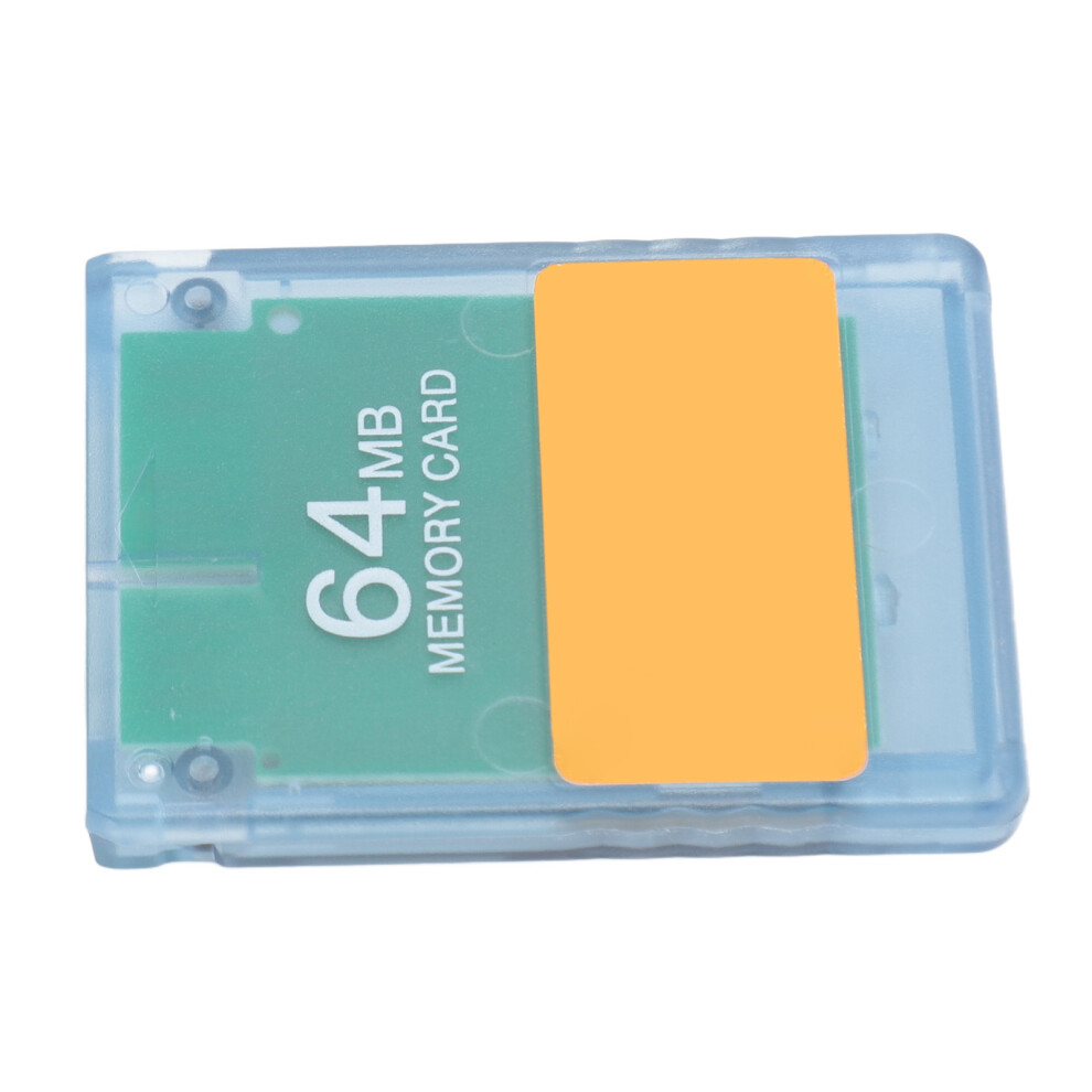 V1.966 Console Memory Card 64Mb Transparent Hd Loader & Game Start Blue 4181348919127