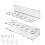 Elegant Wall Rack for Pool Cues Transparent Acrylic Clear 1