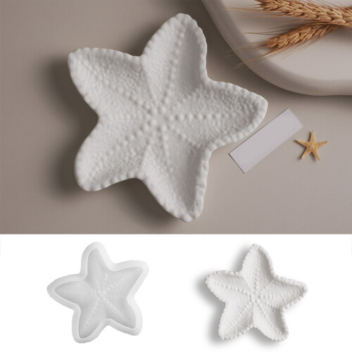 Practical Epoxy Resin Starfish Tray Mold Fashion Accessory for 1