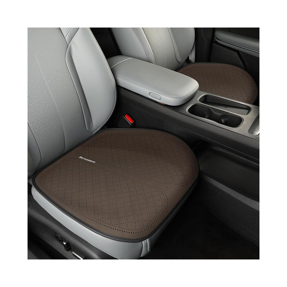 Car Seat Cushion For Citroen C1-C8 Elysee Picasso Memory Foam 2-Piece Set Anti-Slip Leather Pad 9084446854350