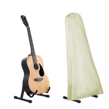 Guitar Cover for Acoustic Guitar 210D Oxford Cloth Beige Waterproof Dustproof Lightweight Protective Case