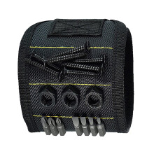 Magnetic Wristband for Holding Screws Nails and Drill Bit for