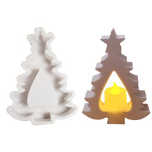 Silicone Candle Bracket Molds Tealight Holder Molds Christmas