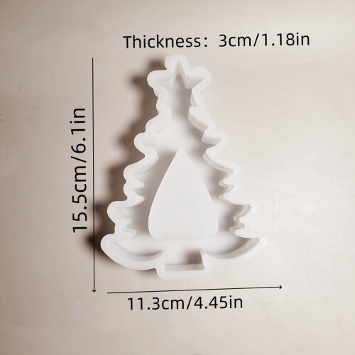 Silicone Candle Bracket Molds Tealight Holder Molds Christmas 2