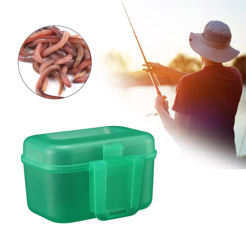 Portable Live Baits Container Hanging Waist Baits Storage Box 1